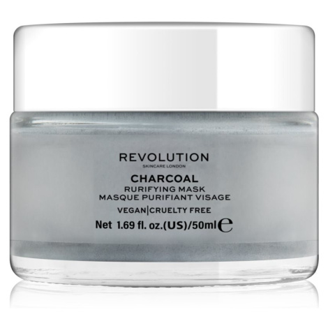 Revolution Skincare Purifying Charcoal čistiaca pleťová maska