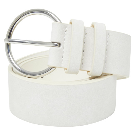 Basic Suede PU Belt cream Urban Classics