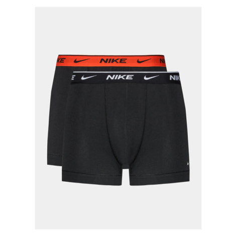 Nike Súprava 2 kusov boxeriek 0000KE1085 Čierna