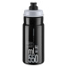 ELITE Cyklistická fľaša na vodu - JET 550 - čierna/šedá