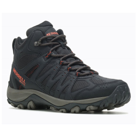 Pánska členková turistická obuv MERRELL Accentor 3 Sport Mid GTX black tangerine