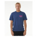 Rip Curl SHRED TILL DEAD TEE Washed Navy T-shirt