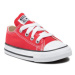 Converse Plátenky Inf C/T A/S Ox 7J236C Červená