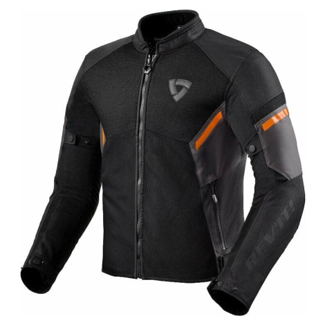 Rev'it! Jacket GT-R Air 3 Black/Neon Orange Textilná bunda