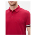 Tommy Hilfiger Polokošeľa Monotype Flag MW0MW33585 Červená Slim Fit