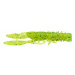 Fox rage gumová nástraha floating creature crayfish uv charttreuse - 9 cm 5 ks