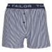 TOM TAILOR Pyžamové nohavice  námornícka modrá / biela