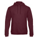 B&amp;C Unisex mikina cez hlavu WUI24 Burgundy