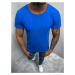 Nebesky modré jednoduché tričko O/1208Z