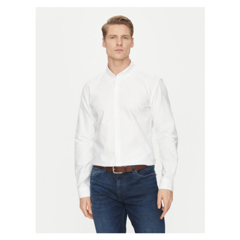 Boss Košeľa H-Roan 50520265 Biela Slim Fit Hugo Boss