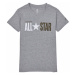 Converse ALL STAR SHORT SLEEVE CREW T-SHIRT šedá - Dámske tričko