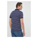 Bavlnené polo tričko Polo Ralph Lauren tmavomodrá farba,vzorované,710870545