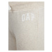 Béžové dievčenské tepláky s logom GAP