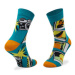 Rainbow Socks Súprava 2 párov vysokých ponožiek unisex Rainbow Socks Box Camera Socks Box Pak 2 