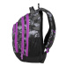 BAGMASTER - Študentský batoh ENERGY 9 A VIOLET/GRAY/BLACK