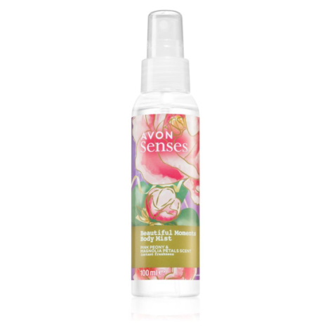 Avon Senses Beautiful Moments osviežujúci telový sprej s vôňou kvetín