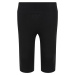 High-waisted shorts for girls - black