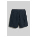 Šortky Woolrich Gabardine Cargo Short Melton Blue