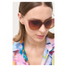Slnečné okuliare Michael Kors DUPONT dámske, hnedá farba, 0MK2184U