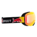 Lyžiarske okuliare RED BULL SPECT BENT-01REX, black brown with red mirror Photochrome S1-3