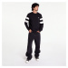 Mikina FRED PERRY Tipped Sleeve Sweatshirt Black