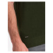 Zelené pánske polo tričko Ombre Clothing