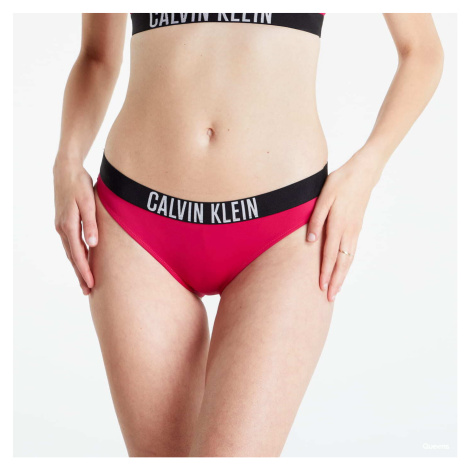 Plavky Calvin Klein Classic Bikini Bottom Intense Power Pink