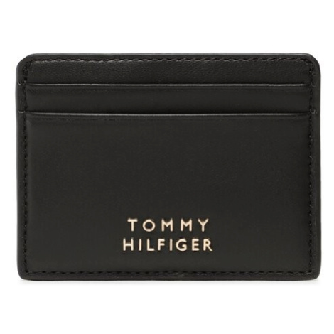 Tommy Hilfiger Puzdro na kreditné karty AW0AW15090 Čierna