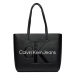 Calvin Klein Jeans Kabelka Sculpted Shopper29 Mono K60K610276 Čierna