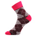 Boma Ivana 45 Dámske vzorované ponožky - 3 páry BM000000647100102477 mix