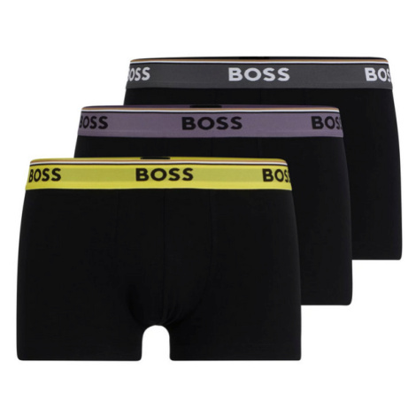 3PACK pánske boxerky BOSS čierné (50508985 978) Hugo Boss
