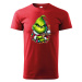 Detské tričko Grinch s ozdobami - skvelé vianočné tričko