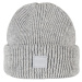 Knitted woolen hat - gray