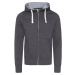 Just Hoods Pánska mikina JH052 Charcoal -Heather