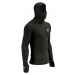 Compressport 3D Thermo UltraLight Racing Hoodie Black Bežecké tričko s dlhým rukávom