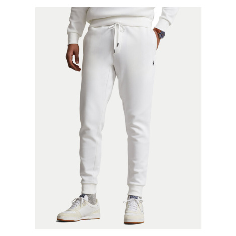 Polo Ralph Lauren Teplákové nohavice 710881518008 Biela Regular Fit
