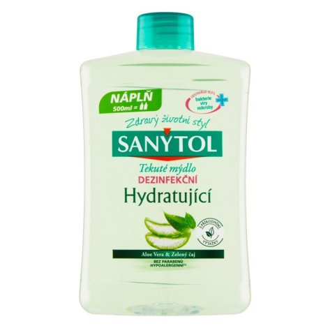 Sanytol Dezinfekčné mydlo hydratujúce - náhradná náplň 500 ml