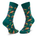 Happy Socks Vysoké dámske ponožky RFI01-7500 Zelená