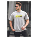 Madmext Gray Men's T-Shirt 5205