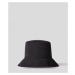 Klobúk Karl Lagerfeld K/Ikonik Bucket Hat Čierna
