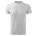 Malfini Heavy Unisex tričko 110 svetlo šedý melír