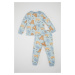 DEFACTO Baby Boy Animal Patterned Long Sleeve Pajama Set