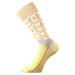 Lonka Chocolate Unisex trendy ponožky BM000002210200100015 White pánske