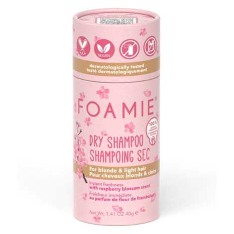 Foamie Dry Shampoo Berry Blonde for blonde hair