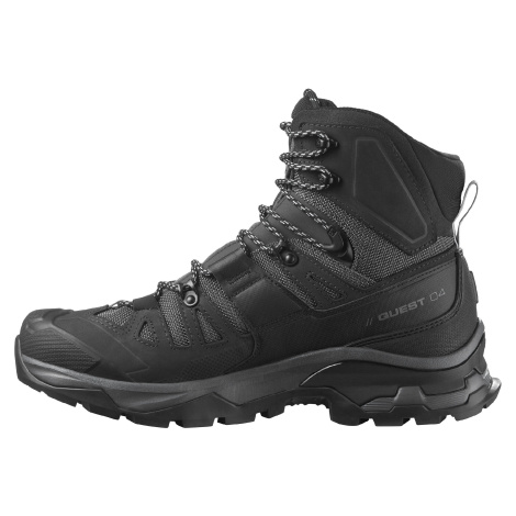 Pánska trekingová obuv  SALOMON Quest 4 GTX nepremokavá čierna