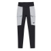 4F Športové nohavice  sivá / antracitová