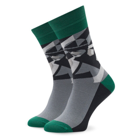 Stereo Socks Ponožky Vysoké Unisex Go Vegan Sivá