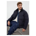 Trendyol Navy Blue Oversize Ribstop Puffer Jacket