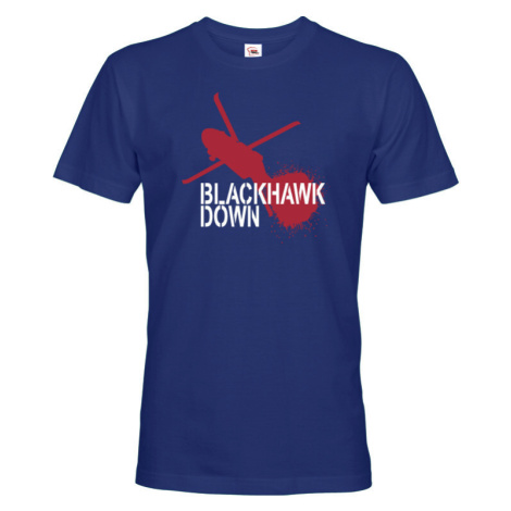 Pánské army tričko Black Hawk Down - Čierny jastrab zostrelený