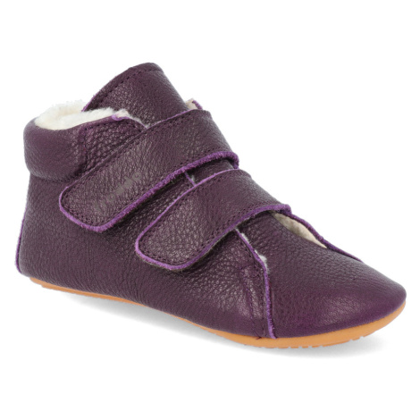 Barefoot zimná obuv Froddo - Prewalkers Sheepskin Purple